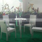 Cheap Elegant Garden Furniture Rattan Outdoor Wicker Dining Table and Chair thumbnail-2