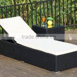Outdoor Lounge Chaise, Rattan Beech Lounge Chaise thumbnail-4