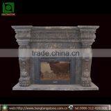 Marble Stone Fireplace Mantel Shelf thumbnail-1