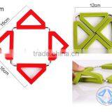 Silicone Stainless Steel Placemat Trivet Table Mat Heat Resistant for Bowl Plate Cup thumbnail-5