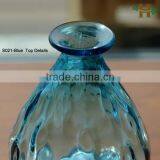 Mouthblown Italy Vase Narrow Mouth Glass Flower Vase thumbnail-2