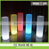 battery powered led bar lamp cylinder table lamp led cylinder color changing