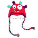 Cute Designs Winter Warm Cotton Children Baby Kids Crochet Hats Christmas Gift thumbnail-1