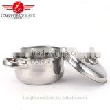 Europe Style New Design 2pcs Pot Stainless Steel Cookware Pot Sets thumbnail-5