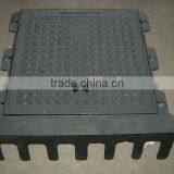 Black Bitumen Coated Iron Casting Manhole Cover thumbnail-1