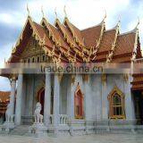 Outdoor Garden Decoration Stone Carved Marble Temple Designs for Home thumbnail-4