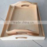 2016 Classic Cheap Natural Wooden Serving Tray thumbnail-1