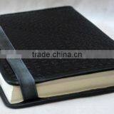 Handmade Vintage Black Embossed Elastic Closer Leather Journal thumbnail-3