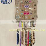 2016 China Handmade Wall Mount Metal Hanging Jewelry Organizer for Sale
