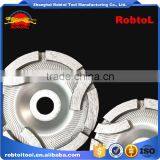 92mm Flower Type Segment Diamond Grinding Wheel Abrasive Polishing Disc for Concrete Granite Marble Double Cup Wheel thumbnail-2