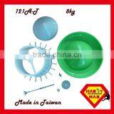 Taiwan Durable Plastic High Quality Chicken Blue Pink Plastic Poultry Feeder Shovel thumbnail-4