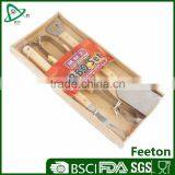 High Quality 3pcs Stainless Steel Barbecue Tool Set thumbnail-1