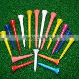 Golf Wooden Tee Plastic Tee Custom Logo on Colorfu on Golf Tee thumbnail-1