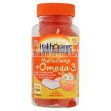 Haliborange Orange Fruit Shapes Kids Multivitamin With Omega-3 Softies - Pack of 30 thumbnail-1