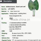 Artificial Green Leaves Wall PU Leaves Artificial Leaves for Decoration thumbnail-2