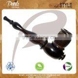 Hi-polish Handmade Ebony Wood Smoking Pipe for American Market thumbnail-1