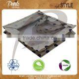 See Through PVC Indian Bags With Jute Sides - Made From Thick PVC & Laminated Jute thumbnail-4