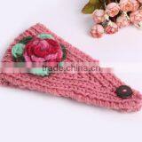 Hot Sell Stock Crochet Head Wraps Crochet Knit Headwrap thumbnail-3
