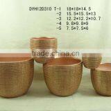 Hot Sell Various Shapes Ceramic Flower Pots thumbnail-4