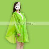 Adult 100% EVA Reusable Rain Poncho With Customer's Logo thumbnail-1