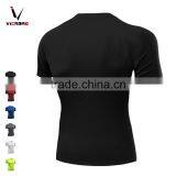 Top New Pattern Short Sleeve Gym Fitness Sport t Shirt Men thumbnail-2