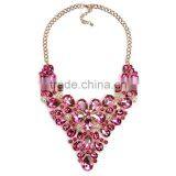 Luxury Crystal Gems Women Collar Necklace Jewelry thumbnail-3