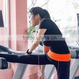 Wholesale Spandex Sports Custom Logos Comfortable Lycra Fabric a Key Hook Fitness Runing Belt thumbnail-3