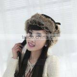 Fashion Windproof Soft & Warm Winter Earflap Faux Fur Hats in Differ Colors thumbnail-1