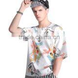 Hot Sell Promotional Printed T-shirt, 95 %cotton 5%spandex t Shirt for Men thumbnail-1