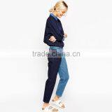 New Fashion Different Color Block Ladies Jeans Pants thumbnail-4