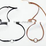 Women Brown Wraps Round Charms Genuine Leather Bracelets Fashion Handmade Wraps Leather Bracelets for Valentine's Gifts 2017 thumbnail-2