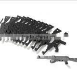 New Products Carbon Fribe Imitation Gun Pendant Jewelry Accessories thumbnail-1