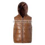 2015 High Quality Black Men's Vest With Hood thumbnail-5