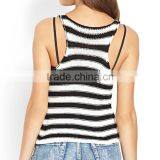 Hot Sale Breathable Knit Summer Tank Top for Women thumbnail-3