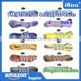 High Visibility Shoestrings - Bright Flat Shoelaces for Sport Sneakers Skates Boots Trekking Basketball Shoes and More thumbnail-5