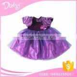 Custom 18 Inch Beautiful Doll Clothing Purple Tulle Skirt Dress thumbnail-4