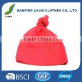 Unisex Baby 100% Cotton Adjustable Knot Hat thumbnail-1