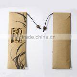 Wholesale Customized Bamboo Craft Through Carved Wooden Bookmark thumbnail-4