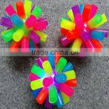 TPR Rubber Bounce Ball Spiky Massage Ball Flashing Balls