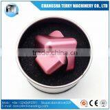 2017 New Metal Alloy Pink Cube Shape Hand Spinner Toy thumbnail-1