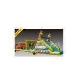 Warp-115N Weft-121.8N 1000D PVC Outdoor Inflatable Obstacle Courses YHOB-004 thumbnail-1