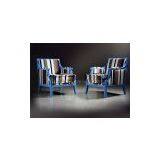 Modern Chinese Colorful Fabric Sofa Chair, Living Room Furniture thumbnail-1