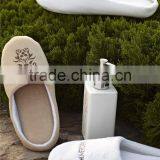 Top Quality Coral Fleece Embroidered Custom Washable Hotel Slippers thumbnail-2