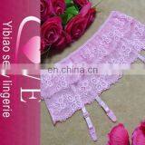 China Wholesale Cheap Price Lace Garter Belt Panty Set Sexy Underwear