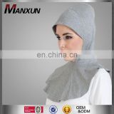 Light grey hijab cap style tube caps hijab muslim new style hot muslim hijab