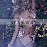 Beautiful Transparent Lace Flower Prom Dresses for Women Dress thumbnail-2