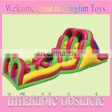 Factory inflatable obstacle course with slide