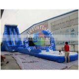 30ft Blue Crush Run 'N Splash' Inflatable Water Slide thumbnail-1