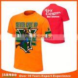 Hot Sale Orange Comfortable Plain White Fitted T-shirts thumbnail-3