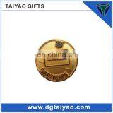 Hot Sales Customized Zinc Alloy Die Cast 2D Logo Souvenir Metal Pin Badge